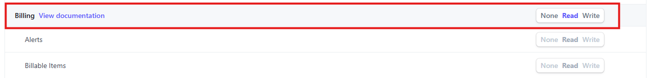 Stripe API page screenshot